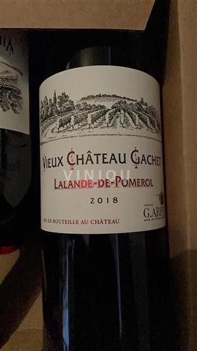 Burdeos Lalande-de-Pomerol Château Vieux Gachet 2018