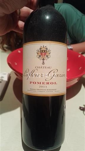Bordeaux Pomerol Château Lafleurgazin 2011