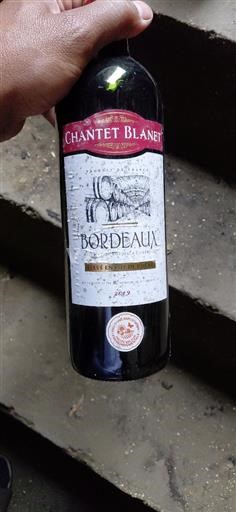 Bordeaux Château Chantet Blanet 2019