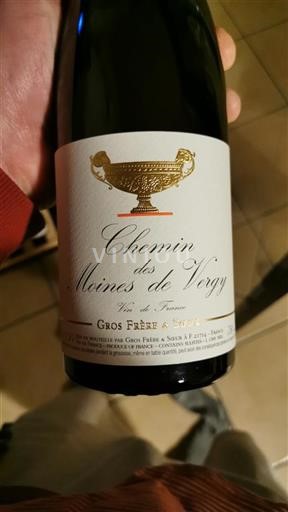 Bourgogne Ospecificerad Domaine Gros Frère & Sœur Chemin des Moines de Vergy 2022