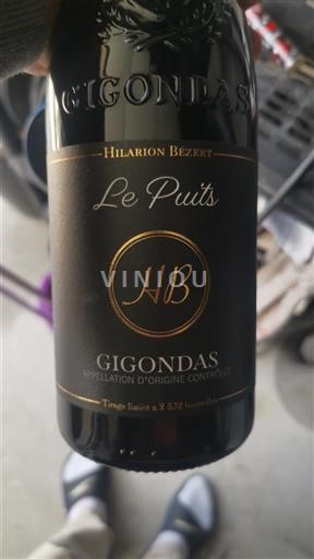 Vallée du Rhône Gigondas Hilarion Bezert Le Puits 2023