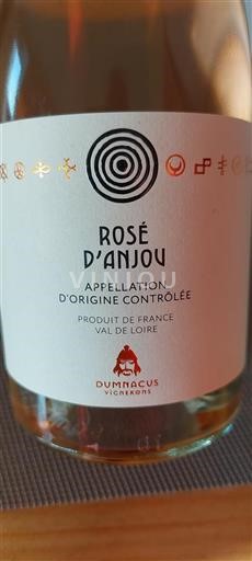 Vallée de la Loire Rosé-d'anjou Dumnacus Vignerons 2023