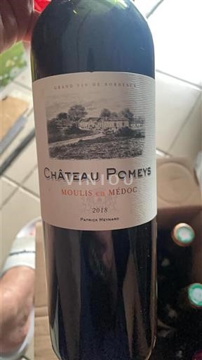 Bordeaux Moulis-en-Médoc Château Pomeys 2018