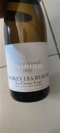Bourgogne Chorey-lès-beaune Comte Senard Les Champs Longs 2022