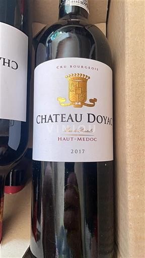 Bordeaux Haut-Médoc Cru Bourgeois Château Doyac 2017