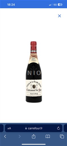 Údolí Rhôny Châteauneuf-du-Pape Château La Grande Gardiole la Grange 2023