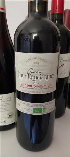 Bordeaux Saint-Émilion Grand Cru Grand Cru Château Tour Renaissance 2018