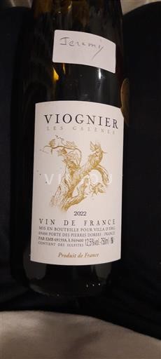 Rhônevallei Niet gespecificeerd Les Galènes Viognier 2022