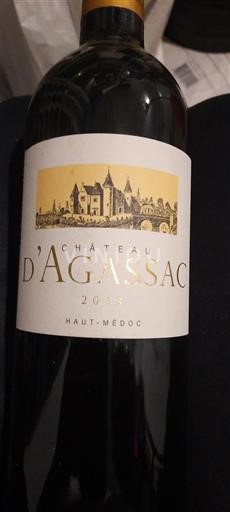 Bordeaux Haut-Médoc Château Agassac 2013