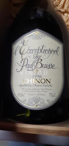 Loiretal Chinon Domaine Paul Buisse L'Exceptionnel 1996