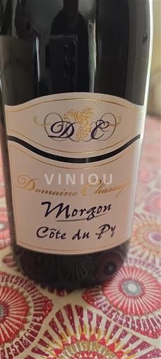 Beaujolais Morgon Domaine Chassagne Côte du Py 2022