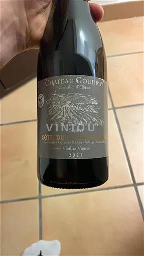 Údolí Rhôny Nespecifikováno Château Goudray Chevalier d'Elbène 2021