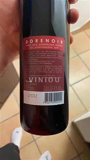Schaffhausen No especificado Strada Weinkellerei DoreNoir 2019