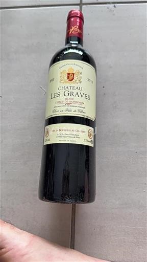Bordeaux Côtes-de-Bordeaux Château Les Graves 2012