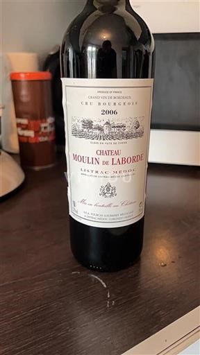 Bordeaux Listrac-Médoc Cru Bourgeois Château Moulin De Laborde 2006