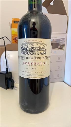 Bordeaux Château Des Trois Tours 2012