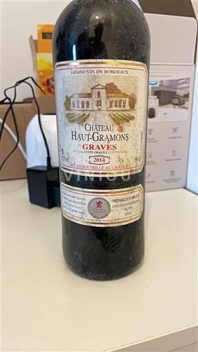 Bordeaux Graves Château Hautgramons 2014