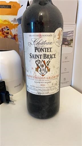 Bordeaux Saint-Émilion Grand Cru Grand Cru Pontet Saint Brice 2012