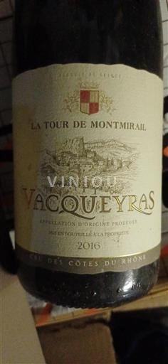 Valle del Rodano Vacqueyras La Tour De Montmirail 2016