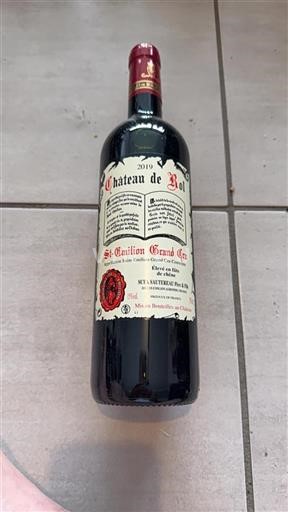 Bordeaux Saint-Émilion Grand Cru Grand Cru Château Rol 2019