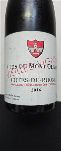Údolí Rhôny Côtes-du-Rhône Clos Du Montolivet Vieilles Vignes 2016