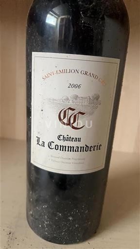 Bordeaux Saint-Émilion Grand Cru Château La Commanderie 2006