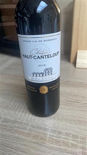 Bordeaux Unspecified Haut Canteloup 2019