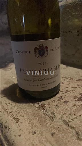 Bourgogne Petit-chablis Closerie Des Alisiers Les Cailloux du Serin 2023