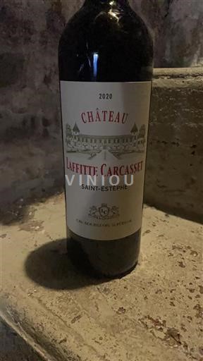 Bordéus Saint-Estèphe Cru Bourgeois Supérieur Château Laffitte Carcasset 2020