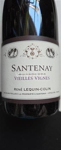Burgundy Santenay René Lequincolin Vieilles Vignes 2021