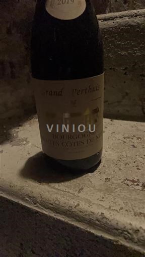Bourgogne Hautes Côtes de nuits Grand Perthuis 2019
