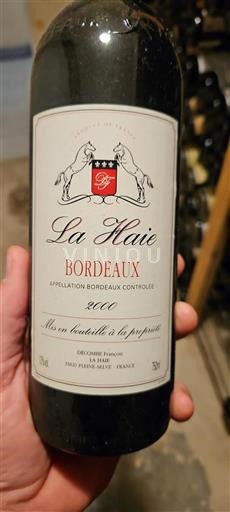 Bordeaux La Haie 2000