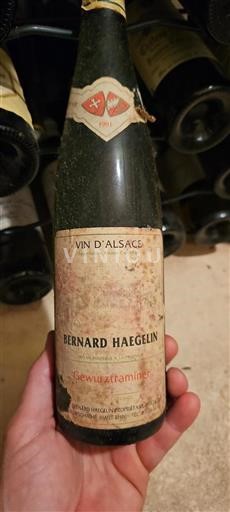Alsace Bernard Haegelin Gewurztraminer 1991
