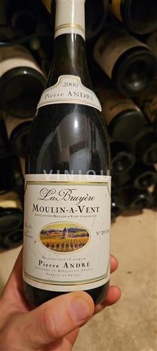 Beaujolais Moulin-à-vent Pierre André La Bruyère 2000