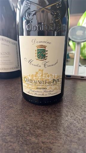 Rhône Valley Châteauneuf-du-Pape Domaine Moulin Tacussel 2020