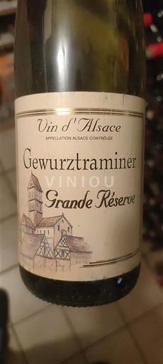 Vin Blanc sec Grande Réserve Non millésimé France Alsace