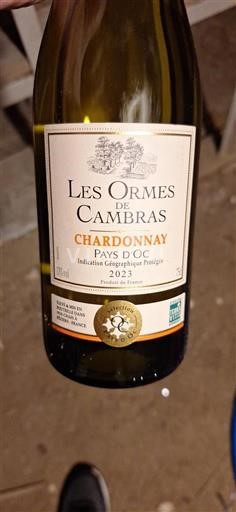 Languedoc-Roussillon Pays d'Oc Les Ormes De Cambra Chardonnay 2023