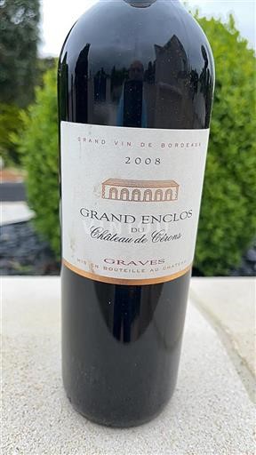 Bordeaux Graves Cérons Grand Enclos 2008