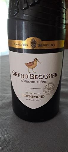 Valle del Rodano Côtes-du-Rhône Domaine Rochemond Grand Becassier 2022
