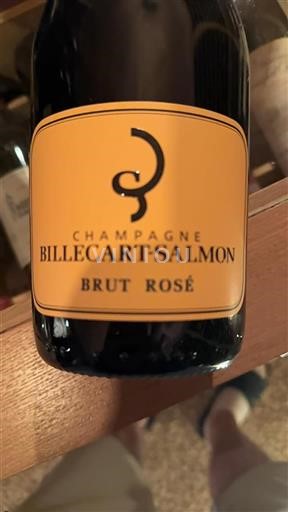 Champanhe Billecartsalmon Brut Rosé Não Sazonado