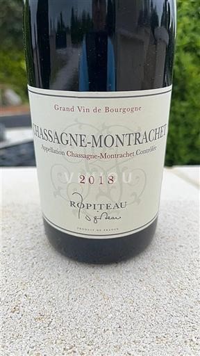 Bourgogne Chassagne-montrachet Ropiteau 2018