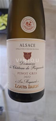 Alsace Domaine De Riquewihr Les Maquisards 2022