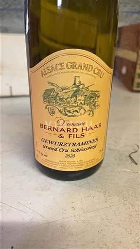 Elzas Niet gespecificeerd Grand Cru Domaine Bernard Haas & Fils Gewurztraminer Grand Cru Schlossberg 2020