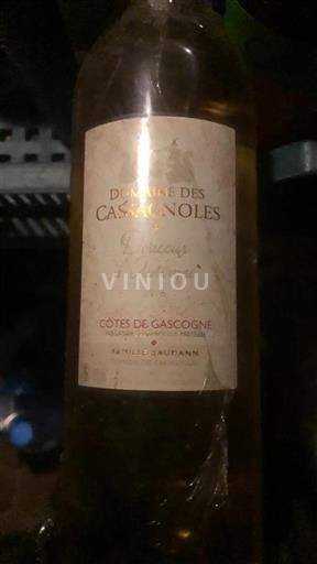 Sydvestfrankrig Côtes de Gascogne Domaine Des Cassagnoles Douceur d'Automne 2016