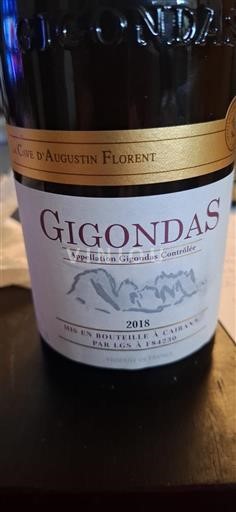 Valle del Rodano Gigondas La Cave Augustin Florent 2018