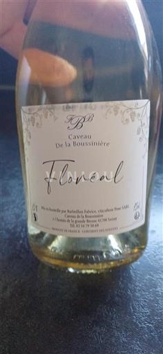 Loiredalen Ospecificerad Caveau De La Boussinière Floréal Icke årgångsbetecknad
