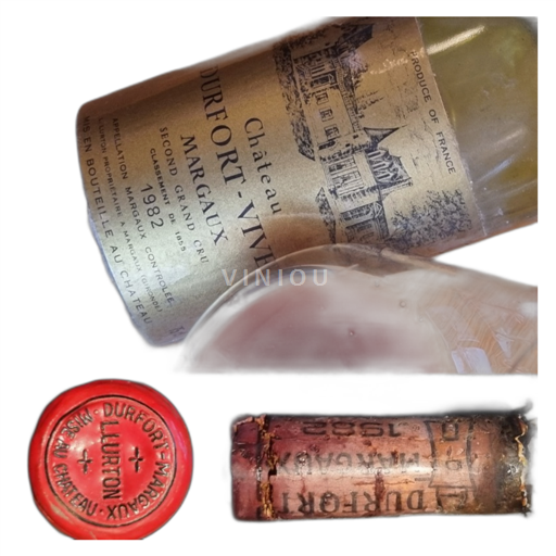 Bordeaux Margaux Ch. Durfort-vivens 1988