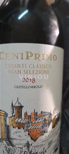 Toscana Chianti Classico Castello Di Brolio CeniPrimo 2018
