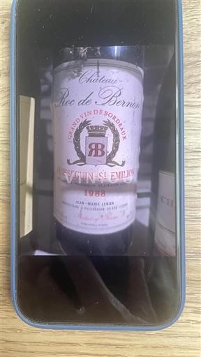 Bordeaux Puisseguin-saint-émilion Château Roc De Bernon 1988