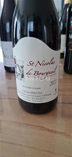 Valle del Loira Saint-Nicolas-De-Bourgueil Pascal Perraudeau 2022